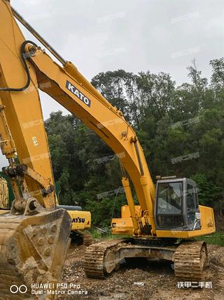 惠州加藤HD1430R挖掘机实拍图片