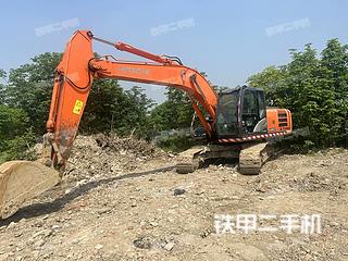 长沙日立ZX200-5G挖掘机实拍图片