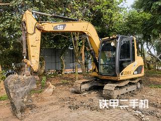 广州卡特彼勒307C挖掘机实拍图片