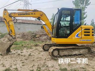 福州龙工LG6060挖掘机实拍图片