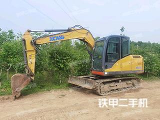 兰州徐工XE80D挖掘机实拍图片
