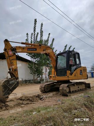 济南雷沃重工FR80E挖掘机实拍图片