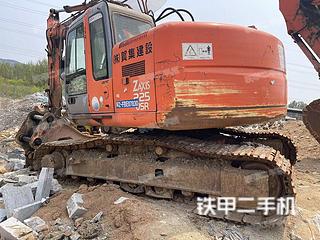 深圳日立ZX225USR挖掘机实拍图片