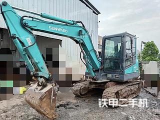 湖南-益阳市二手山河智能SWE60E挖掘机实拍照片