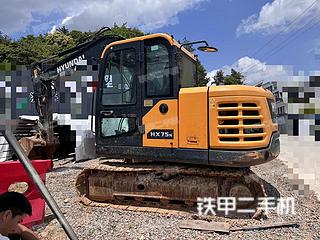 浙江-金华市二手现代HX75N挖掘机实拍照片