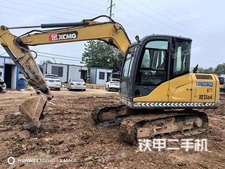 安徽-六安市二手徐工XE75DA挖掘机实拍照片
