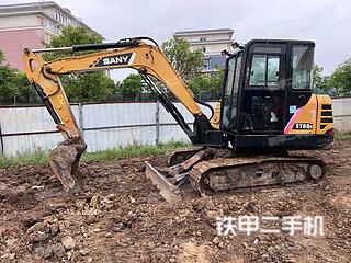 鄂州三一重工SY55C挖掘机实拍图片