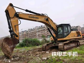 江门柳工CLG939E挖掘机实拍图片