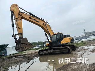 上海现代R485LVS挖掘机实拍图片