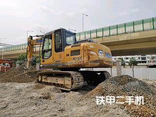 钦州徐工XE135D挖掘机实拍图片