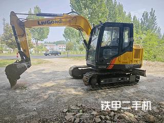 河南-驻马店市二手柳工CLG9075E挖掘机实拍照片