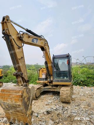 广西-防城港市二手卡特彼勒307E液压挖掘机实拍照片
