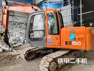 广西-梧州市二手日立EX120-5挖掘机实拍照片