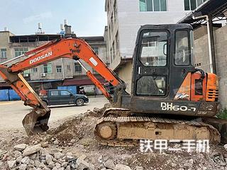浙江-丽水市二手斗山DH55-V挖掘机实拍照片