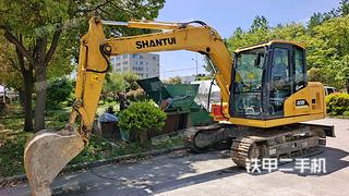 广州山推挖掘机SE75N-9W挖掘机实拍图片