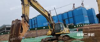 山东-青岛市二手小松PC450-8挖掘机实拍照片