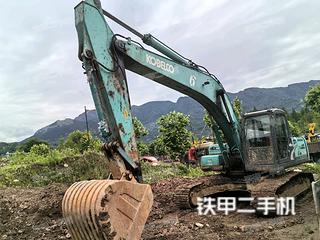 潍坊神钢SK260LC-8挖掘机实拍图片