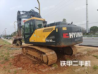 湖南-邵阳市二手现代R215VS PRO挖掘机实拍照片