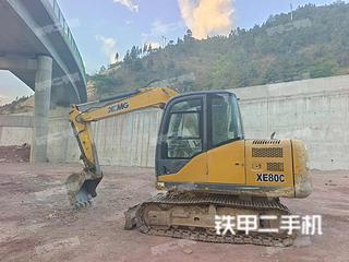 武汉徐工XE80C挖掘机实拍图片