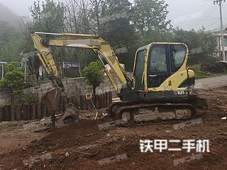 贵州-六盘水市二手现代R60-9挖掘机实拍照片