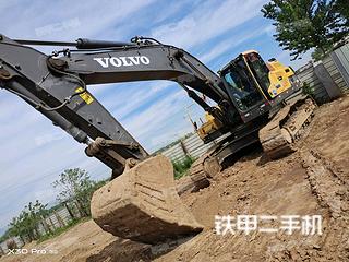 北京沃尔沃EC380DL挖掘机实拍图片