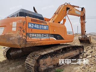 湖州斗山DH300LC-7挖掘机实拍图片