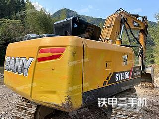 浙江-衢州市二手三一重工SY135C挖掘机实拍照片
