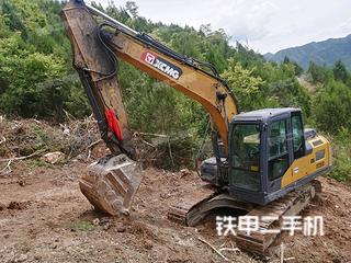 潍坊徐工XE155D挖掘机实拍图片