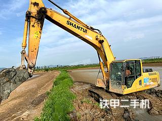 青岛山推SE210W挖掘机实拍图片