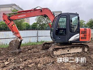 广州日立ZX70-5A挖掘机实拍图片