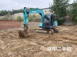 乌海神钢SK75-8挖掘机实拍图片
