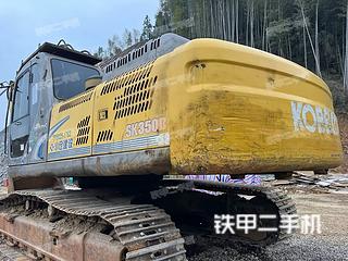 潍坊神钢SK350-8挖掘机实拍图片