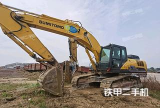 滨州住友SH380LHD-6挖掘机实拍图片