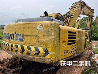 湛江小松PC200-6挖掘机实拍图片