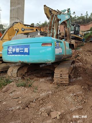 云南-丽江市二手神钢SK260LC-8挖掘机实拍照片