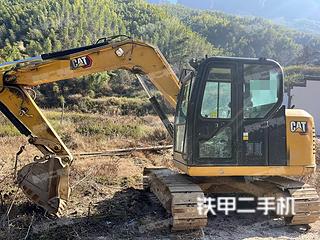 衢州卡特彼勒307液压挖掘机实拍图片