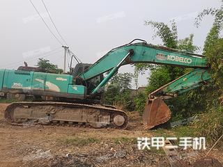 四川-乐山市二手神钢SK350LC-8挖掘机实拍照片