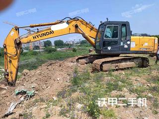 安徽-亳州市二手现代R225LC-7挖掘机实拍照片