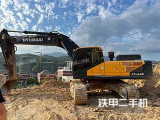 滁州现代R350LVS挖掘机实拍图片