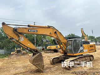 贺州加藤HD1430R挖掘机实拍图片