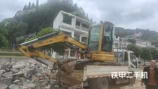 贵州-安顺市二手徐工XE35U-E挖掘机实拍照片