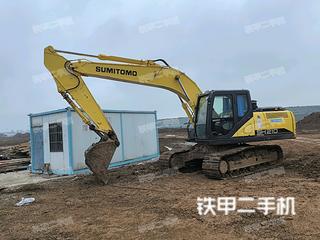 安徽-淮南市二手住友SH210-6挖掘机实拍照片