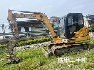 嘉兴柳工CLG9055E挖掘机实拍图片