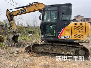广州三一重工SY75C挖掘机实拍图片