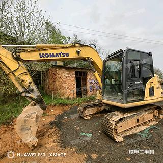 郑州小松PC60-8挖掘机实拍图片