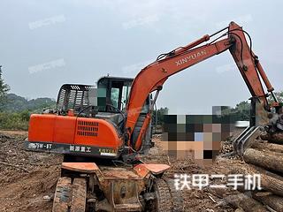 广州新源XY65W-7挖掘机实拍图片