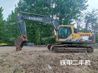 安徽-亳州市二手沃尔沃EC240BLC挖掘机实拍照片