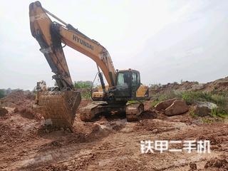 赣州现代R275LVS挖掘机实拍图片