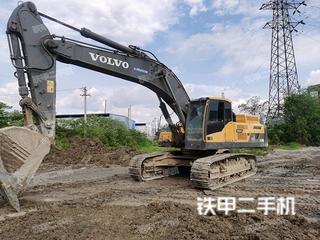 四川-绵阳市二手沃尔沃EC380DL挖掘机实拍照片