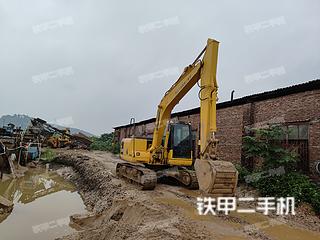 肇庆小松PC130-7K挖掘机实拍图片